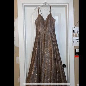Gold Prom Dress